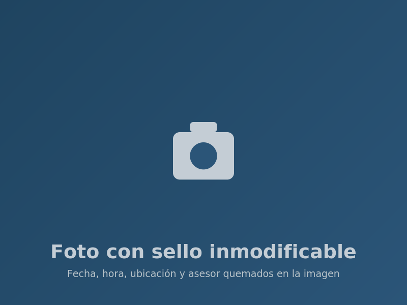 Foto con sello inmodificable